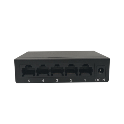 High Speed 100M 4K 5 Port Unmanaged Switch Mini Integrated Design